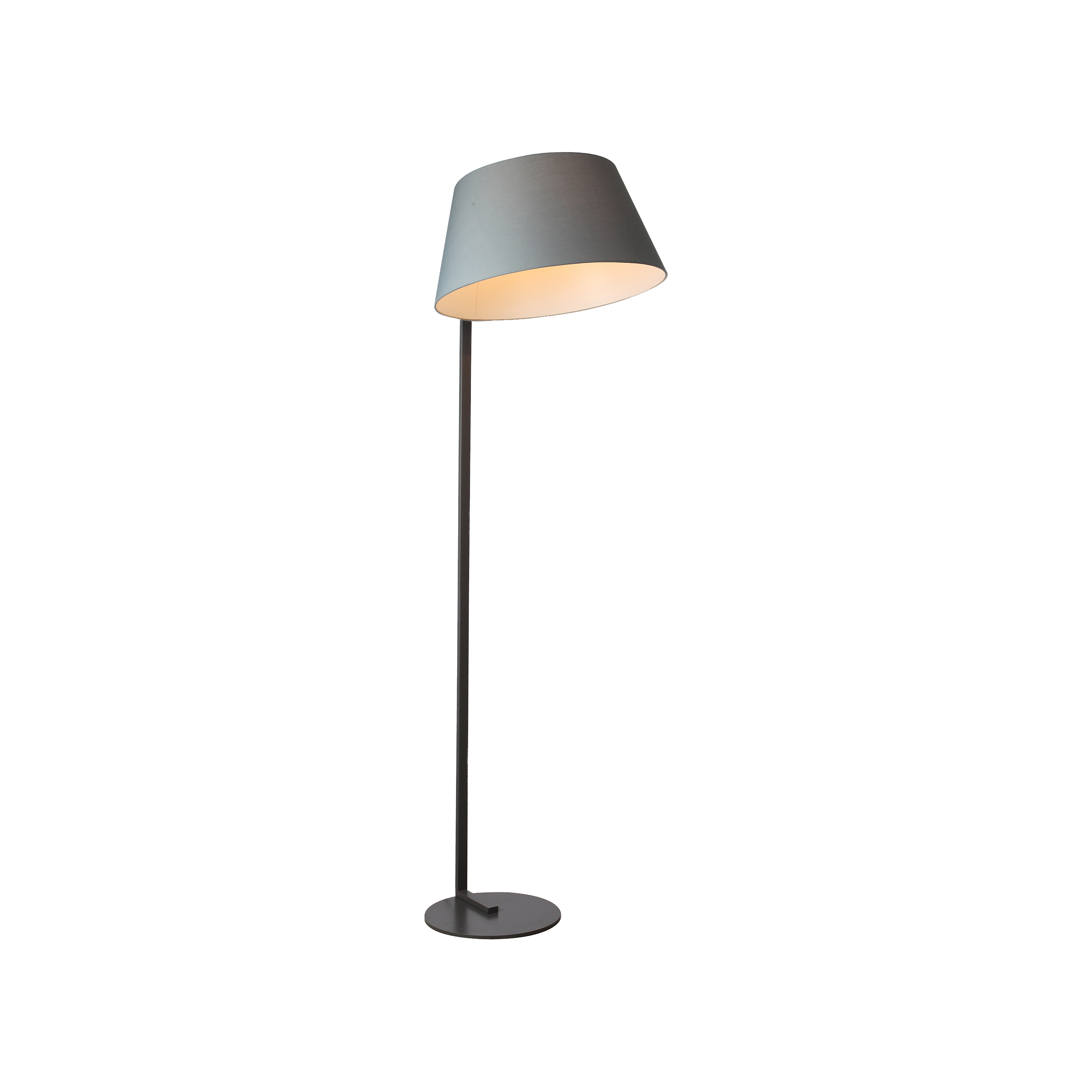 grey standard lamp