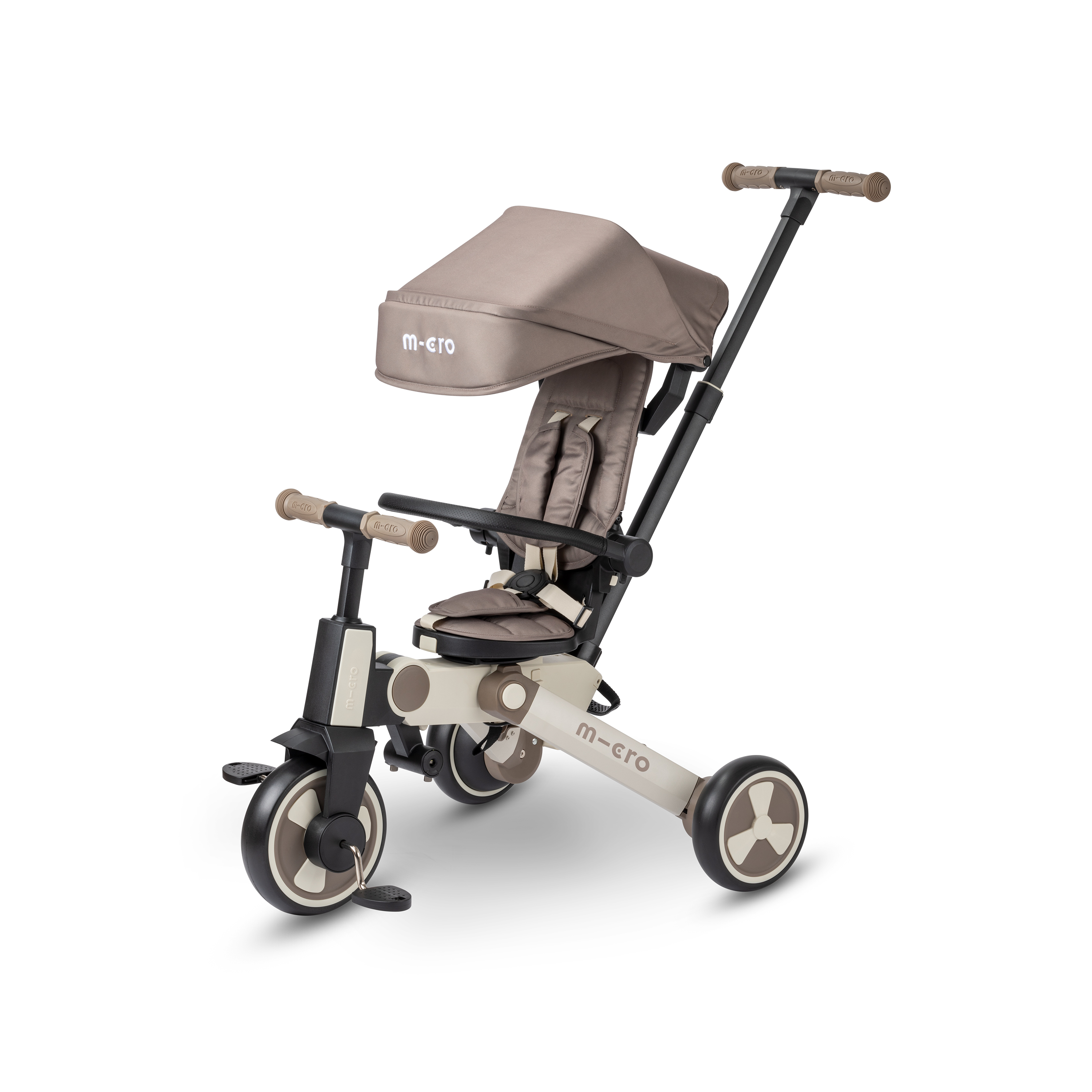 Micro 6-in-1 Foldable Flexi Trike - Latte