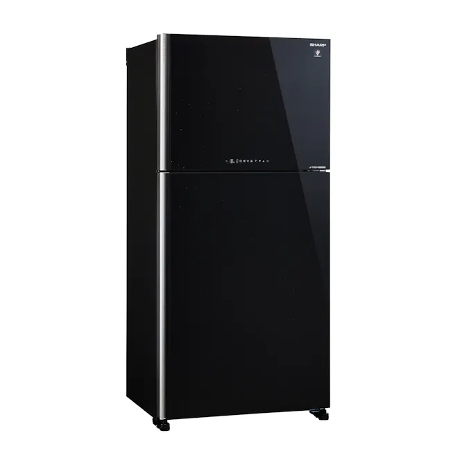 Sharp 600L Grand Top Refrigerator SJ-PG60P2-BK - Glass Black - 2