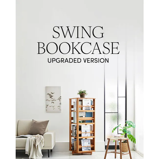 Swing Bookcase - Momsboard (White) - 2