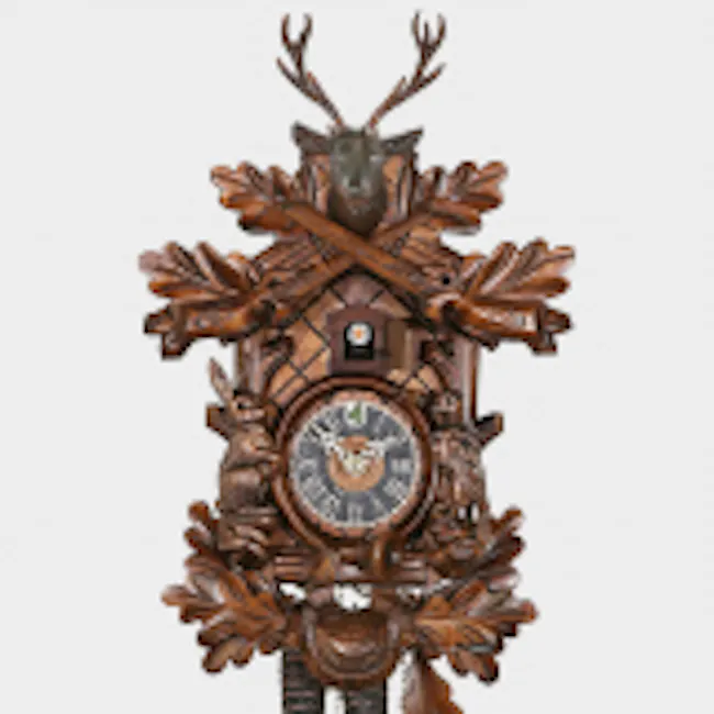Cuckoo Clock - Hunter Design - 2