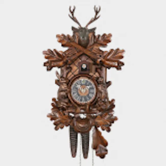 Cuckoo Clock - Hunter Design - 3