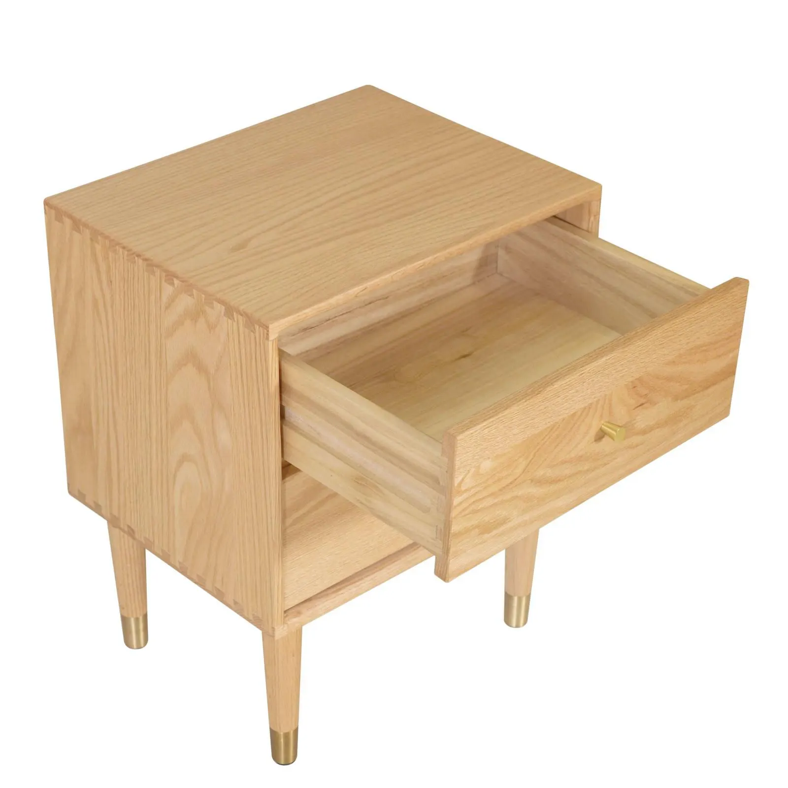 Ambrose Bedside Table - Natural - 7
