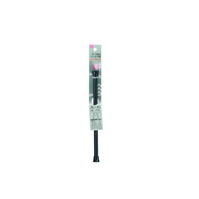 Black Extendable Rod 30cm to 45cm - 2
