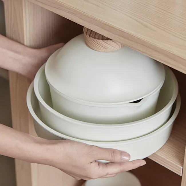 Modori Sodam Cookware Set - Cream White - 3