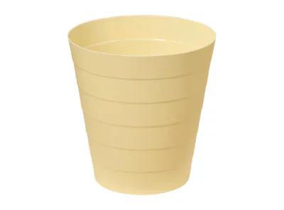 Ito Plastic Waste Bin 6.8L - Yellow