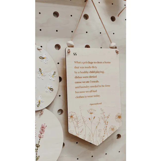PARENTHOOD | Gentle Reminder Plaque - I Can't Quit... - 5