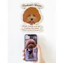 Pet Illustration Door Plaque (Wood) - Hexagon - 7