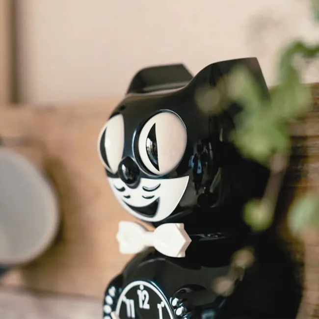 Classic Black Kit-Cat Klock - 4