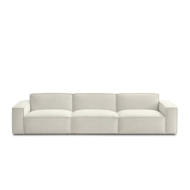 Jonathan Extended 3 Seater Sofa - Performance Creamy White - 2