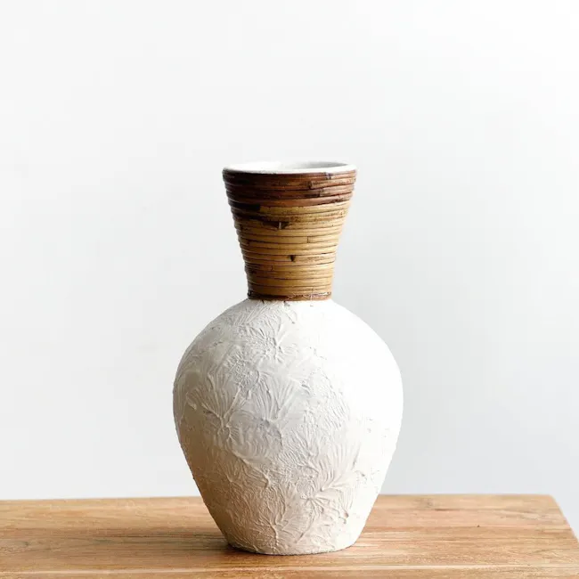 Blanc Decorative Vase - 4