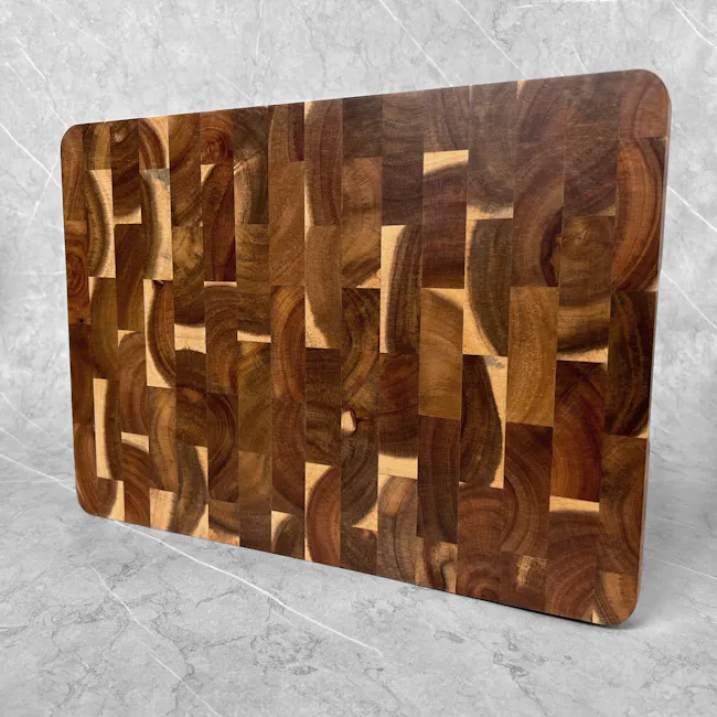 End Grain Acacia Cutting Board - 2