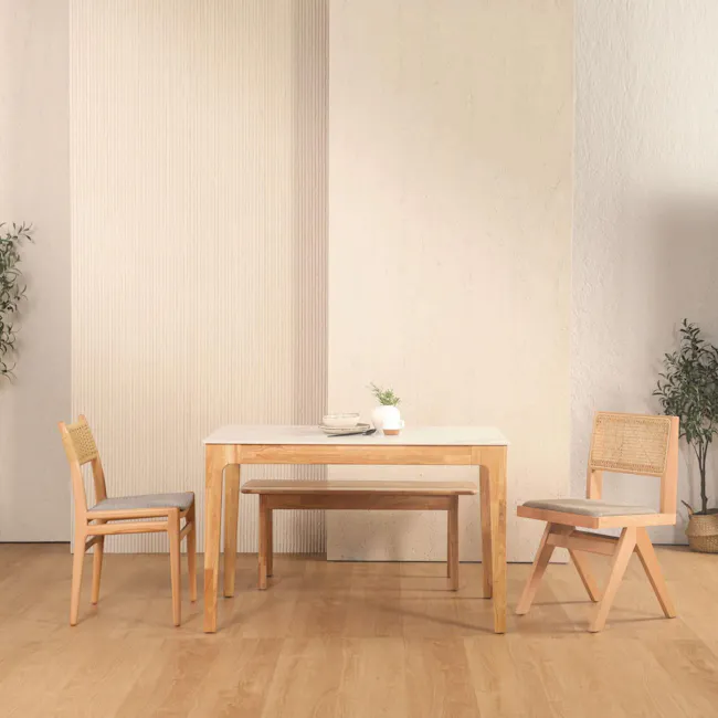 Zenith Dining Side Chair - Cord (Natural) - 6