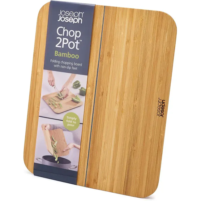 Joseph Joseph Chop2Pot Bamboo Folding Chopping Board - Large - 6