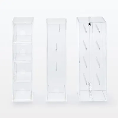 MUJI Acrylic Necklace and Earring Case - 9