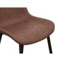 Herman Dining Chair - Saddle Brown (Faux Leather) - 5