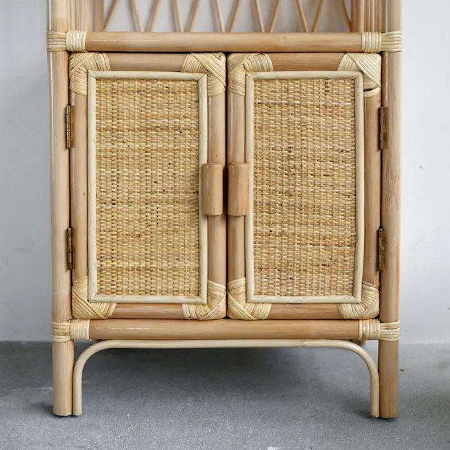 Insel Rattan Bookshelf - Natural Rattan - 3