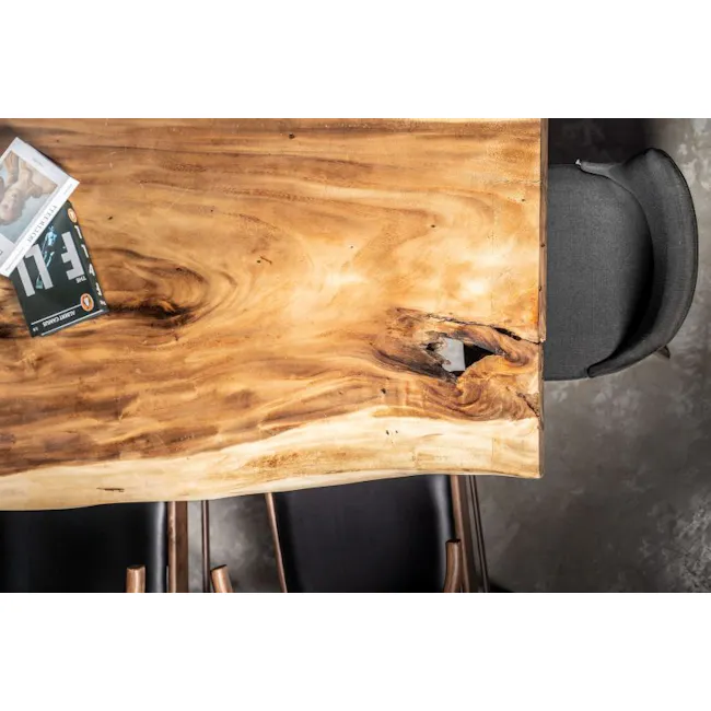 The Wood Colony - Suar Wood Dining Table with Chester Leg (2.4m) - 4