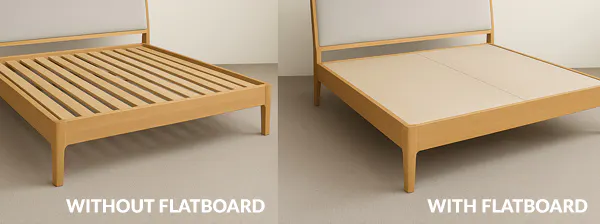 Beaumont Edition Wood Bed Frame Solid Oak Wood - Super Single - 9