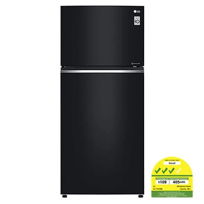 LG 506L Top Freezer Refrigerator with Smart Inverter Compressor™ - Black Mirror (GT-T5107BM) - 4