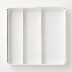 2 Way Extension Cutlery Tray White N-BLANC - 9