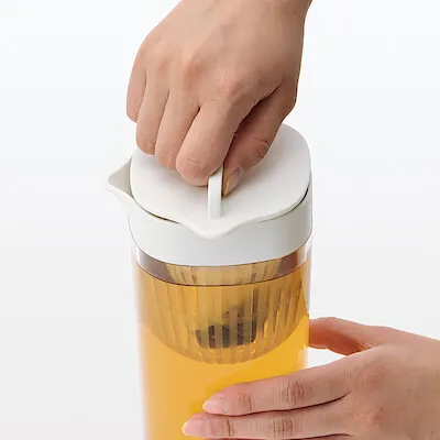 MUJI Water Pot with Strainer - Cold Water Only / Approx. 1L - 7
