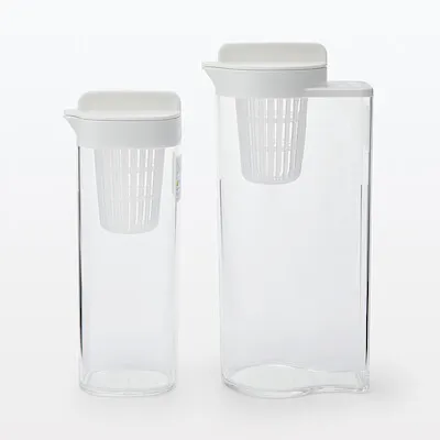 MUJI Water Pot with Strainer - Cold Water Only / Approx. 1L - 11