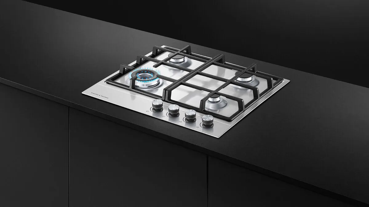Fisher & Paykel 60cm Series 7 4 Burner Gas Cooktop, Town Gas - CG604DTGX1 - 7