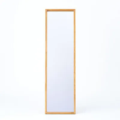 Wooden Mirror L W44×D38.5×H150cm - 7