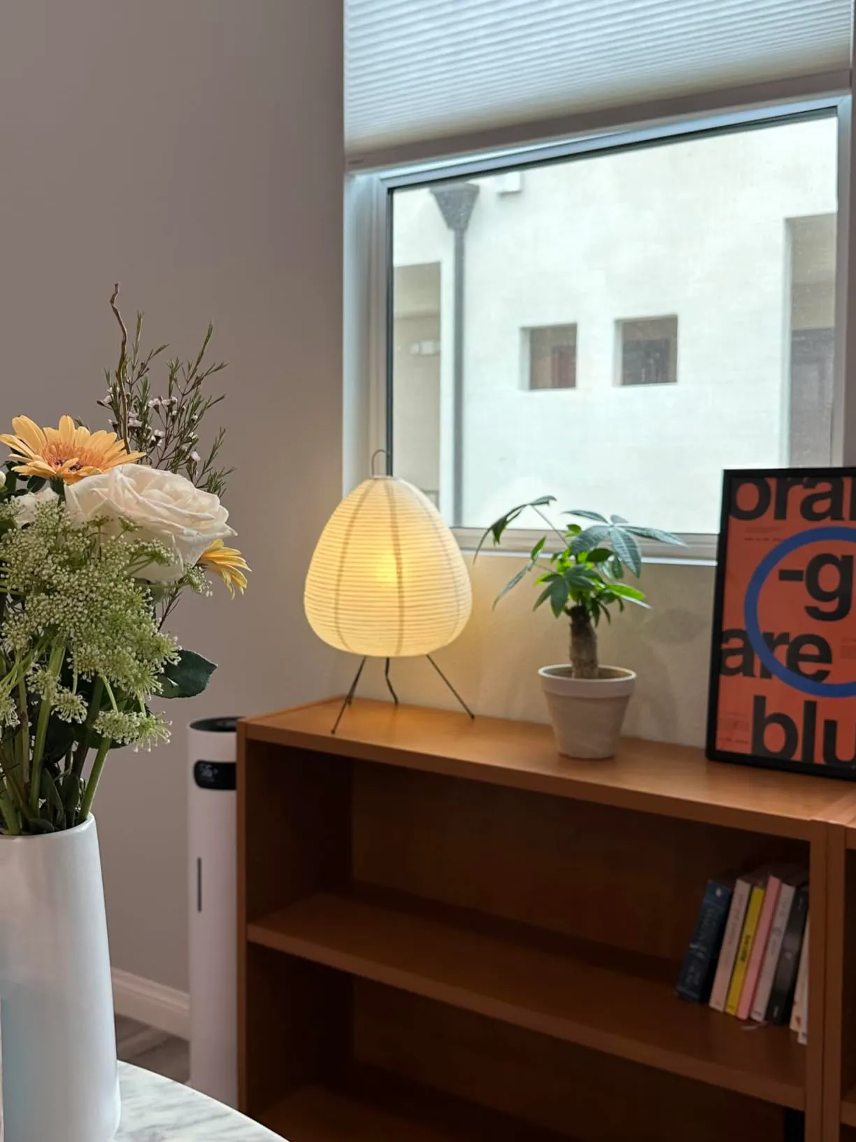NOGY - The Long Japandi Statement Lamp (Rice Paper) - 7