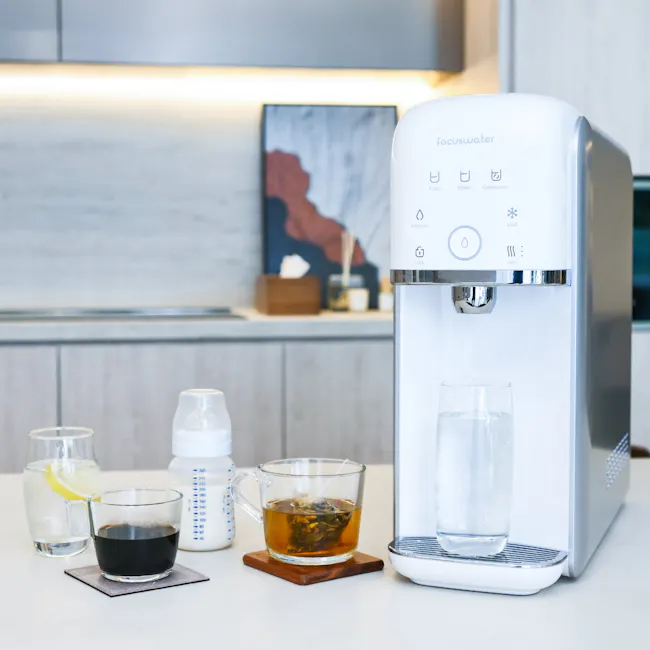 HYBRID Instant Hot and Cold Water Dispenser - Alkaline / 2 Years Filter + 2 Years Warranty + Installation - 5