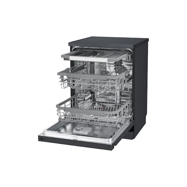 LG Front Control Smart Wi-Fi Enabled Dishwasher in Matte Black - DFC425FM - 8