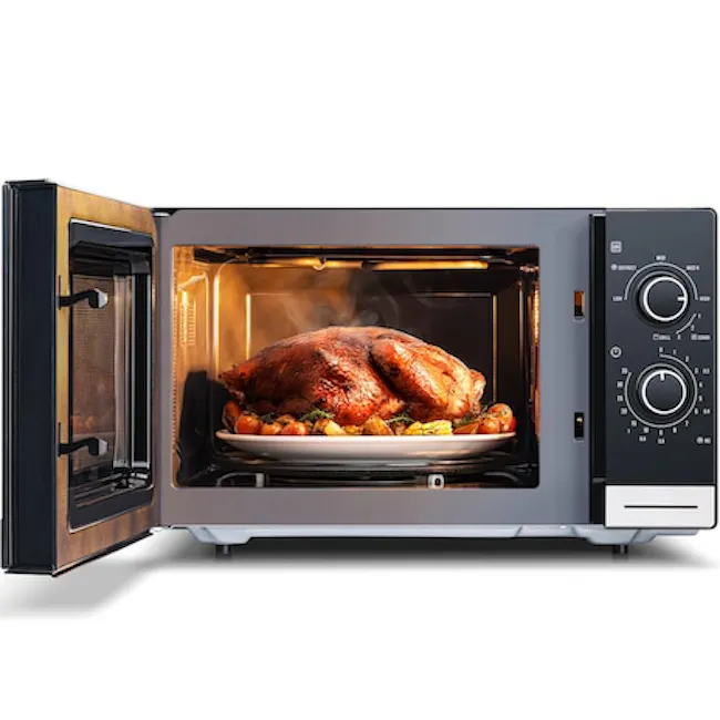 Electrolux EMM2318X 23L UltimateTaste 300 Freestanding Grill Microwave Oven - Black - 4