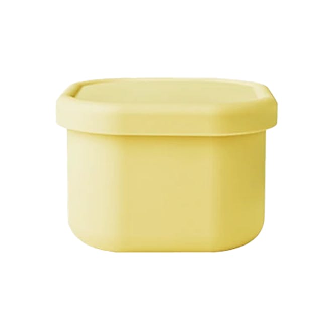 Modori Silicone Container - Cream Yellow (2 Sizes) - 0