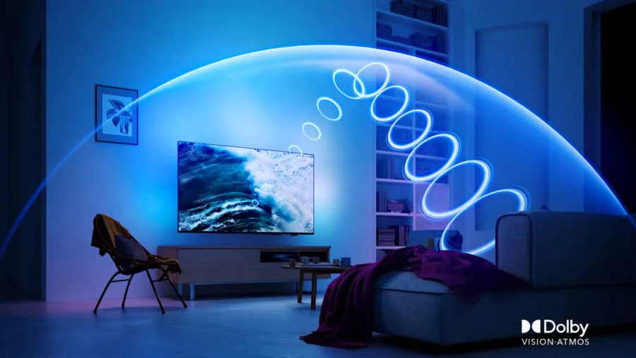 Philips 55" 4K OLED Google Ambilight TV 55OLED809/98 - FREE Wall Mount - 7