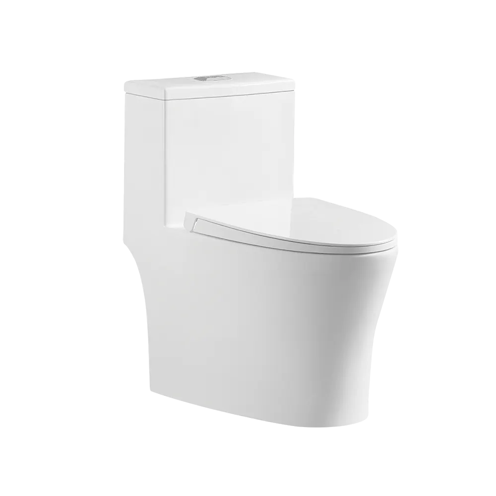 Rubine PN-105S06 One-Piece Toilet (Punta Nera Collection) - White - 10