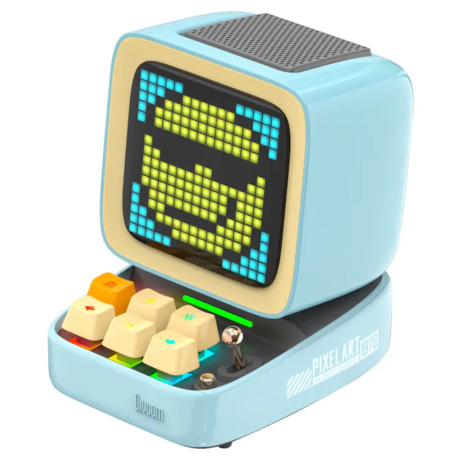 Divoom Ditoo-Pro Retro Pixel Art Bluetooth Speaker - White - 2