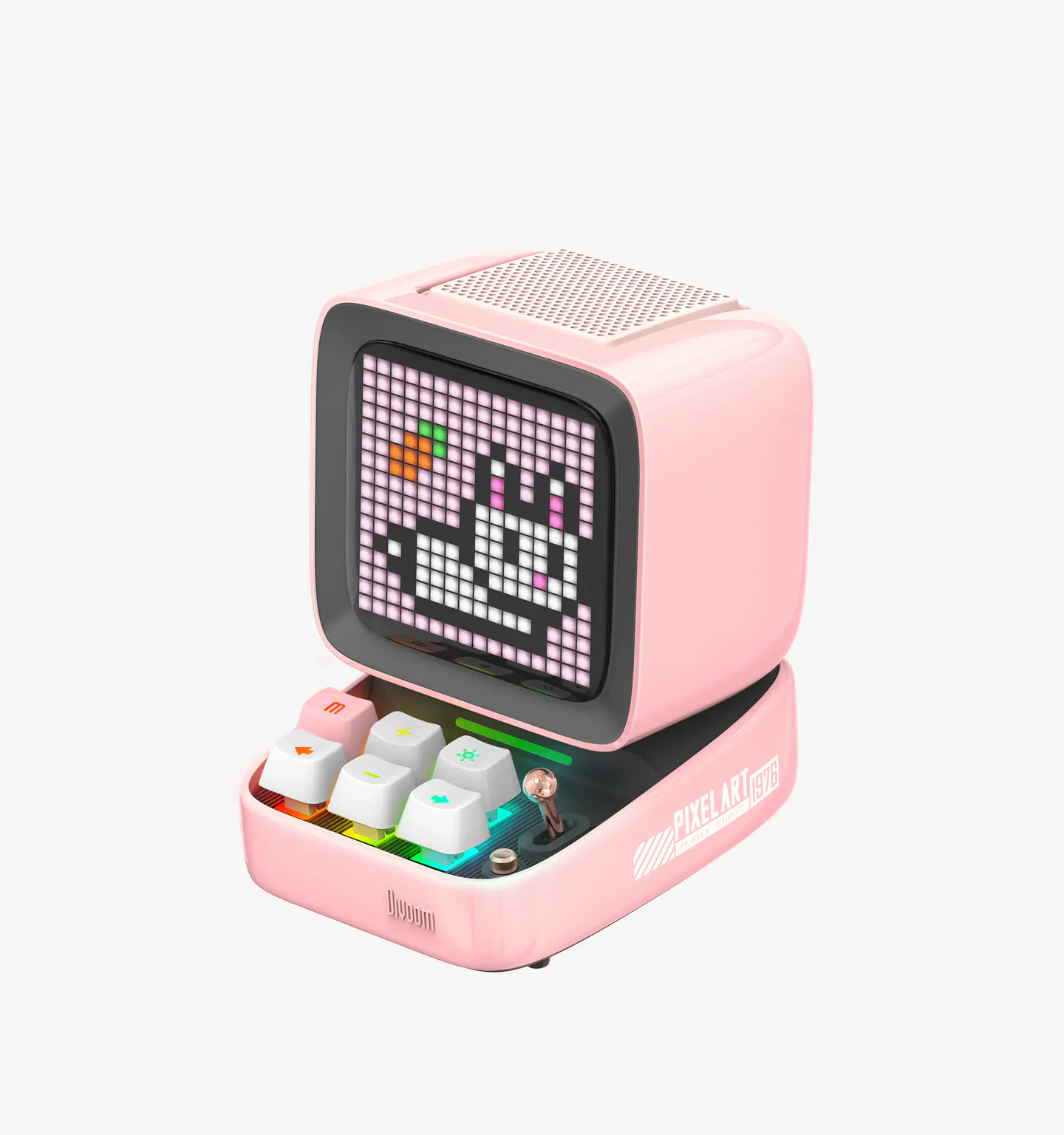 Divoom Ditoo-Pro Retro Pixel Art Bluetooth Speaker - White - 7
