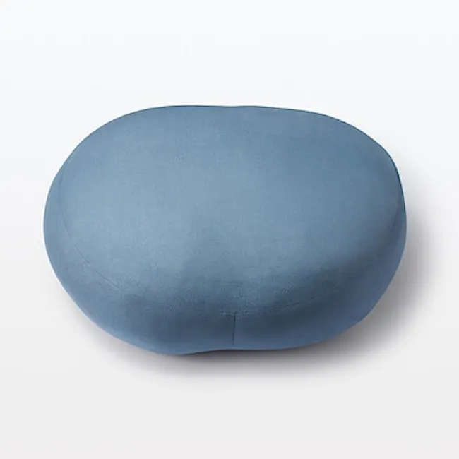 MUJI Soft Cushion 55x40x20cm - Blue - 3
