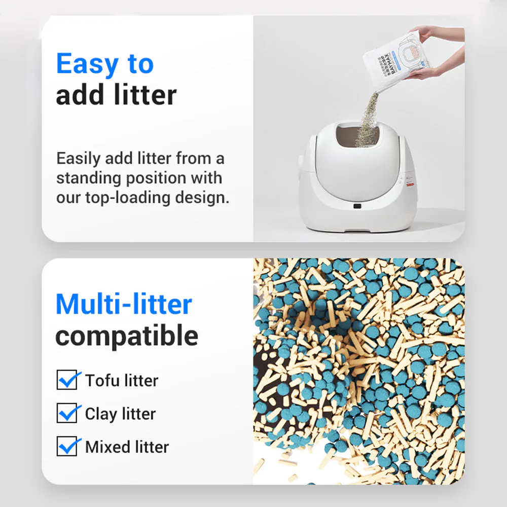 CATLINK Scooper SE Baymax Smart Self-Cleaning Cat Litter Box - 7