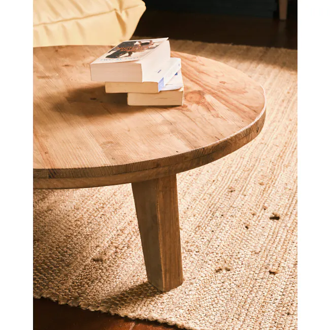 Rustic Coffee Table - Low - 3