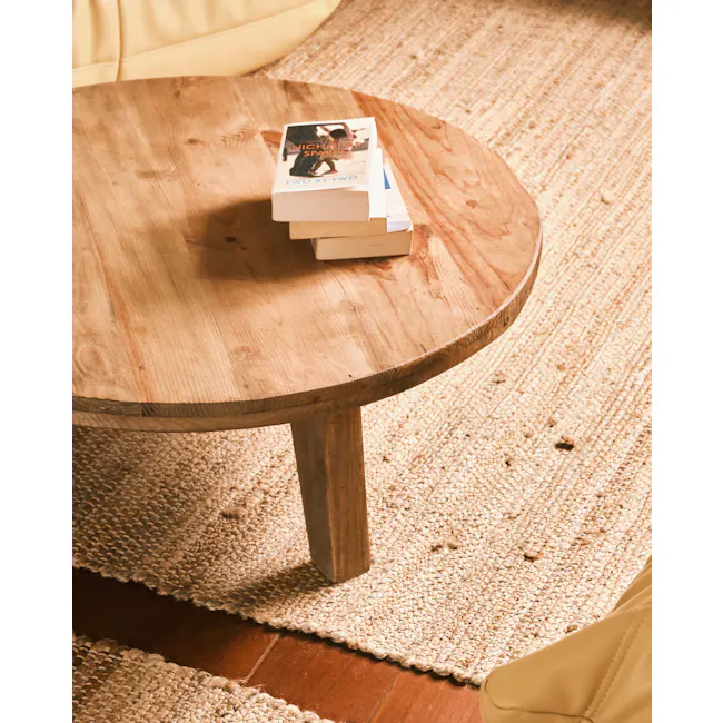Rustic Coffee Table - Low - 4