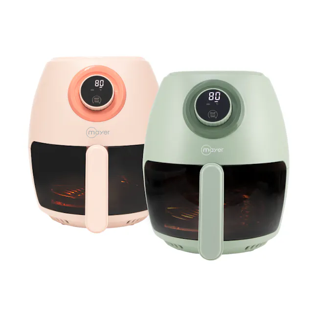 Mayer 3.5L Digital Glass Air Fryer MMGAF350D - Pistachio Green - 2