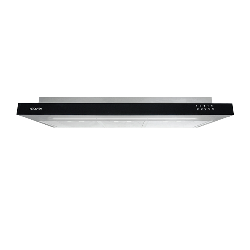 Mayer 90 cm Semi-Integrated Slimline Cooker Hood MMSI900LEDHS - Stainless Steel
