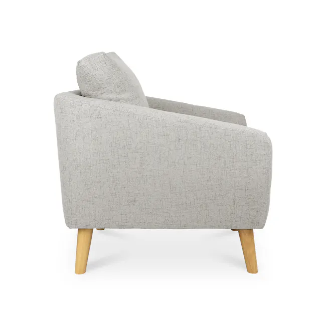 Hana 2 Seater Sofa with Hana Armchair - Sand - 17