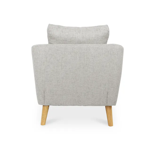 Hana 3 Seater Sofa with Hana Armchair - Sand - 16