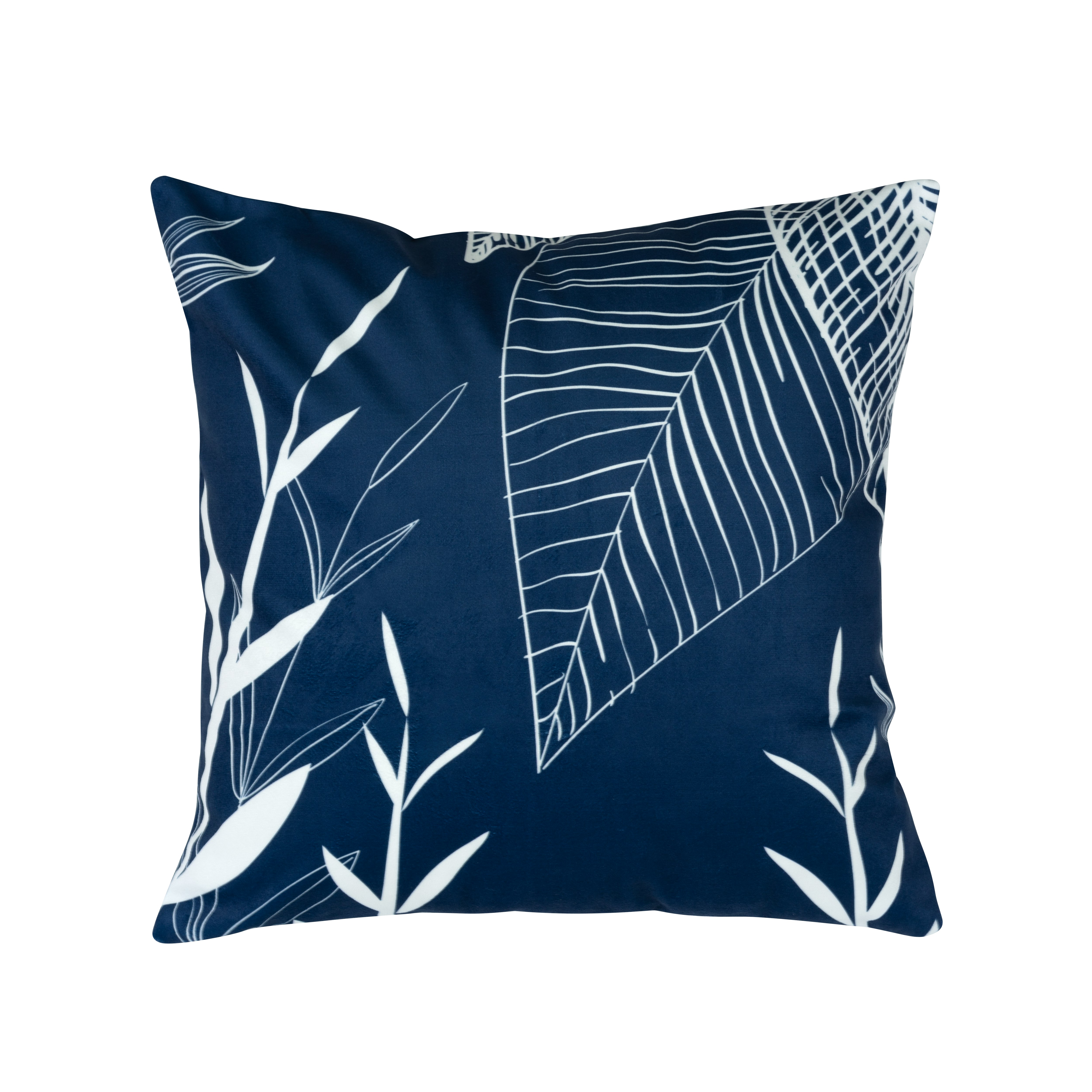 Val Plush Cushion Midnight Blue, Cushions by HipVan HipVan