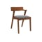 Imogen Dining Chair - Cocoa, Dolphin Grey