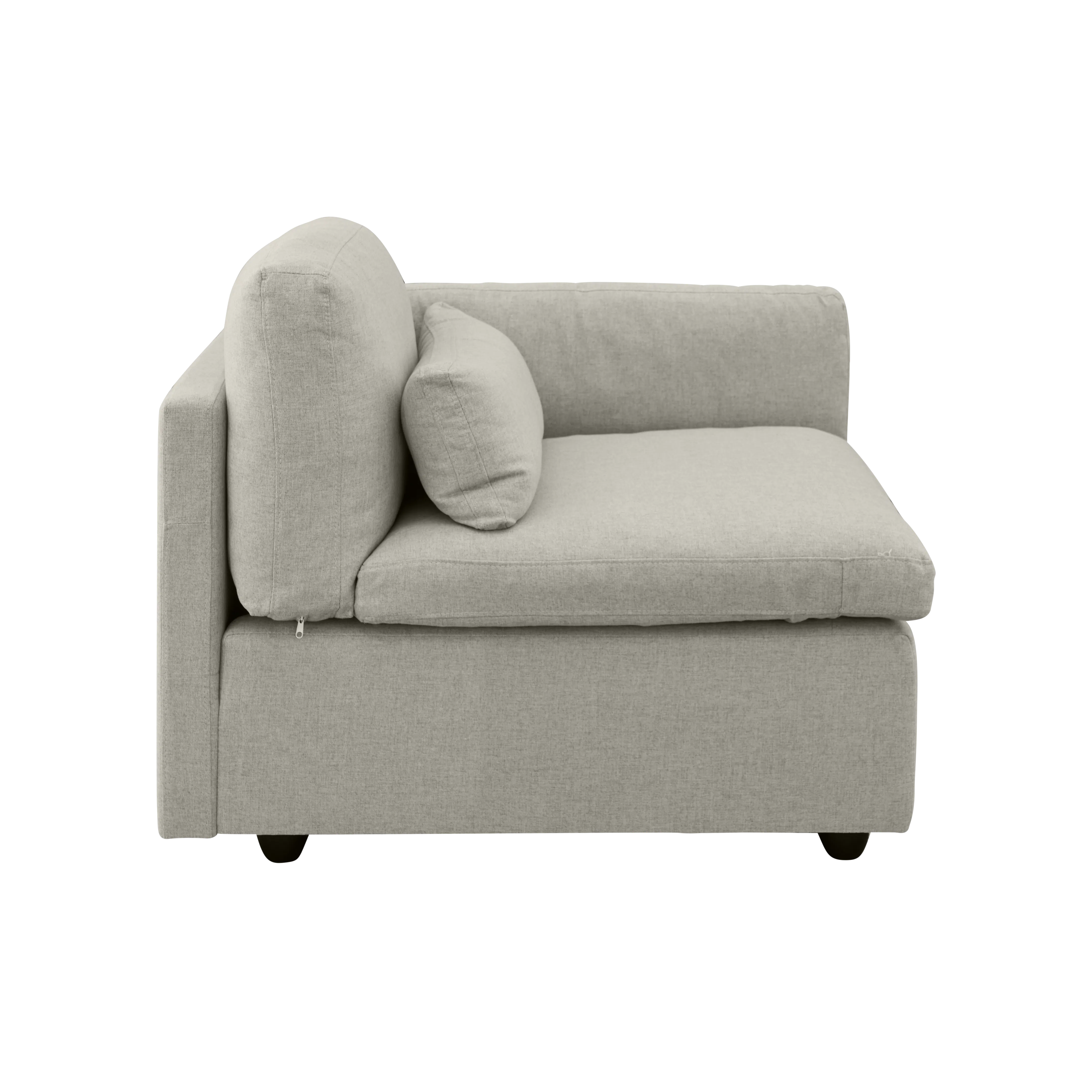 (As-is) Liam Right Arm Unit - Ivory (Fabric) - 13
