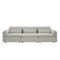 Liam 4 Seater Sofa - Ivory (Fabric)